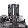 Processor cooler THERMALTAKE Toughair 510, dual 120 mm fans, 4 heat pipes, 159.5×98.8×123.6 mm, black