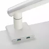Monitor desk mount ART RAMM L-19GD for 17–32 inch monitors, gas-assisted, 2–9 kg, 2x USB 3.0, white, clamp