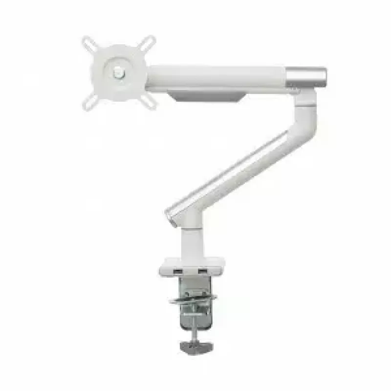 Monitor desk mount ART RAMM L-19GD for 17–32 inch monitors, gas-assisted, 2–9 kg, 2x USB 3.0, white, clamp