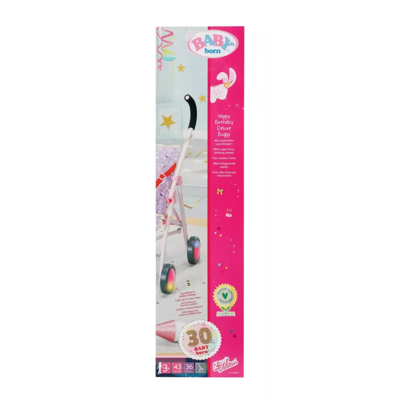 BABY born Happy Birthday Deluxe Buggy Doll buggy stroller