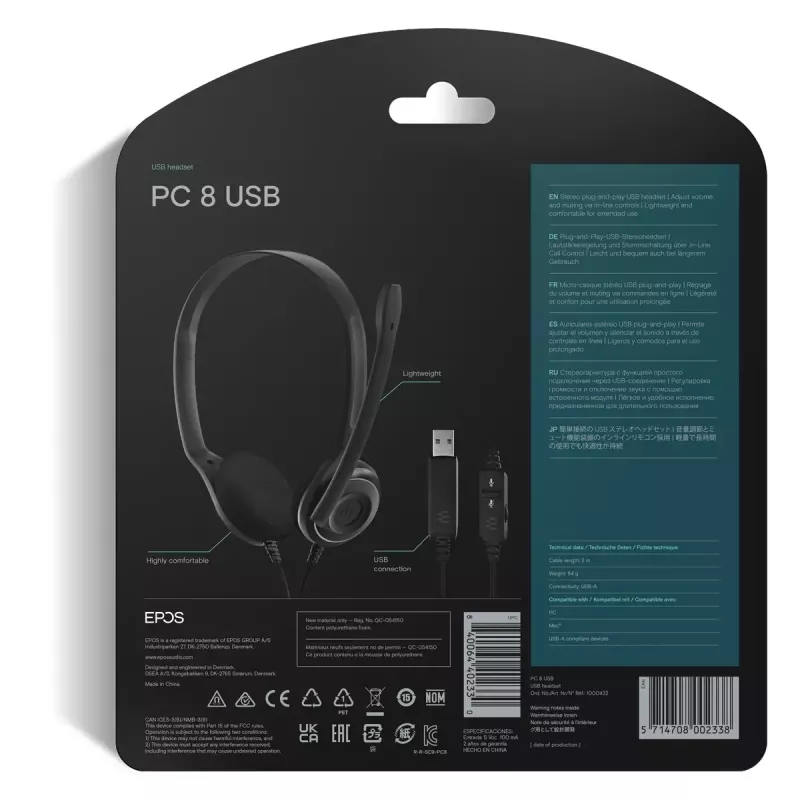 Headset Sennheiser PC 8 USB