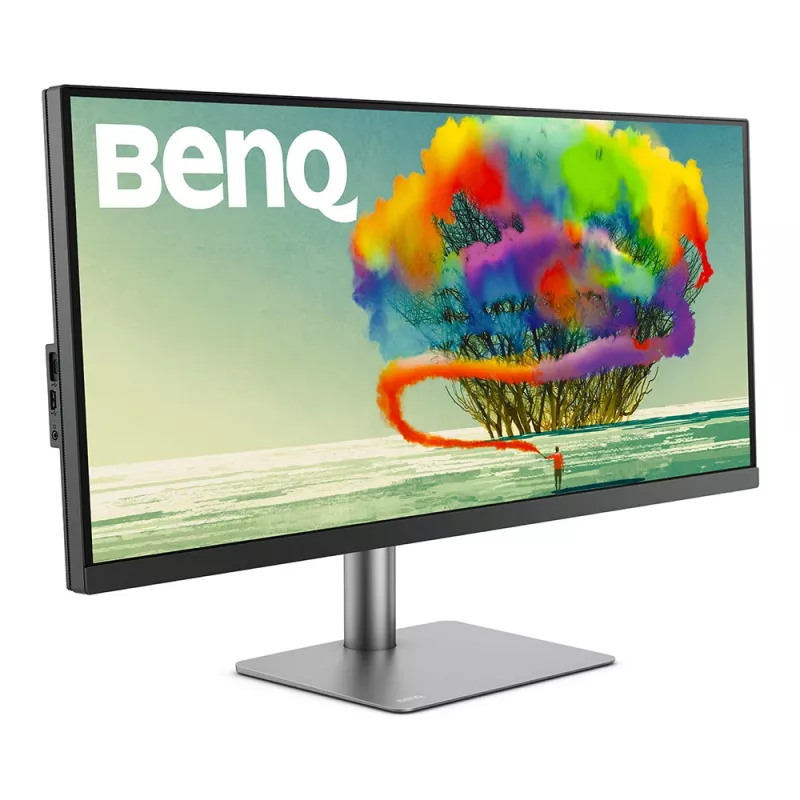 BenQ PD3420Q computer monitor 86.4 cm (34 inch) 3440 x 1440 pixels Quad HD LED Grey