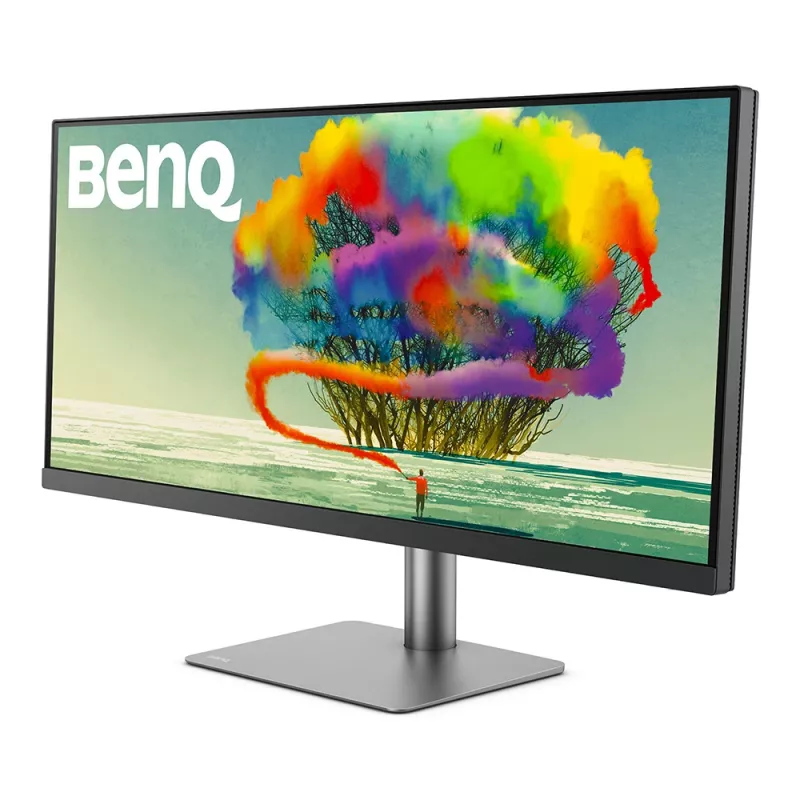 BenQ PD3420Q computer monitor 86.4 cm (34 inch) 3440 x 1440 pixels Quad HD LED Grey