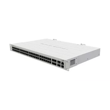 Managed L2 Gigabit Ethernet Switch MikroTik CRS354-48G-4S+2Q+RM — 48x Gigabit RJ-45, 4x SFP+, 2x QSFP+, 10G, rack-mount