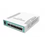 Network Switch MikroTik CRS106-1C-5S — 5× Gigabit RJ-45, 5× SFP, PoE, 30V DC
