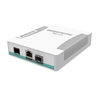 Network Switch MikroTik CRS106-1C-5S — 5× Gigabit RJ-45, 5× SFP, PoE, 30V DC