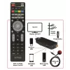 DVB-T/DVB-T2 receiver WIWA H.265 MINI — H.265 HD digital terrestrial tuner, Full HD, HDMI, USB, 5V/1.5A
