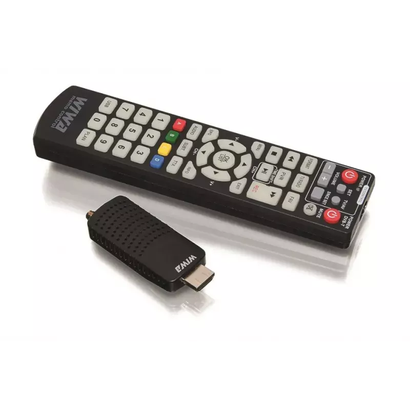 DVB-T/DVB-T2 receiver WIWA H.265 MINI — H.265 HD digital terrestrial tuner, Full HD, HDMI, USB, 5V/1.5A