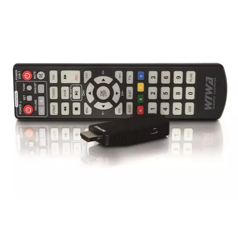 DVB-T/DVB-T2 receiver WIWA H.265 MINI — H.265 HD digital terrestrial tuner, Full HD, HDMI, USB, 5V/1.5A
