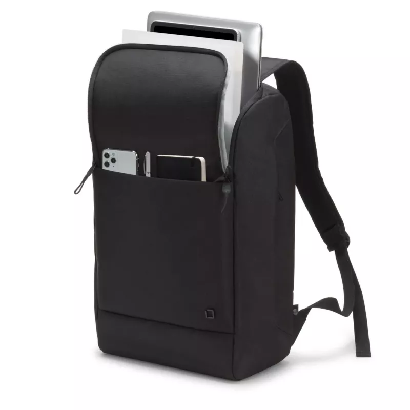 DICOTA Eco Motion - 13 - 15.6in Notebook Backpack - Black / 600d Rpet Polyester