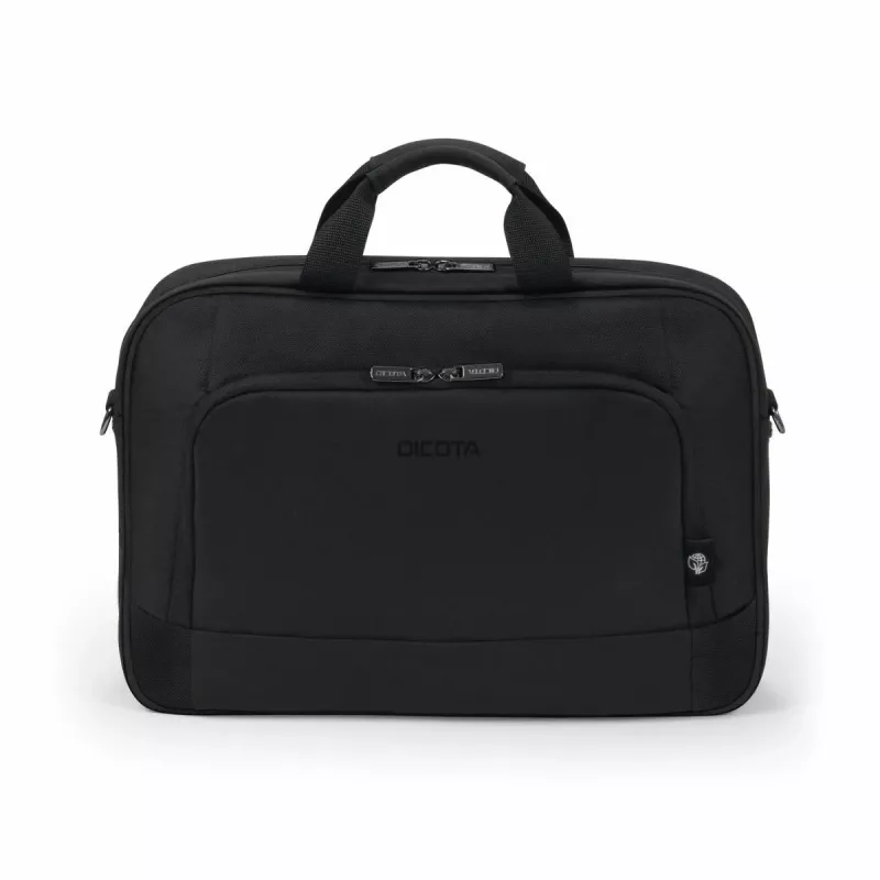 DICOTA Eco Top Traveller Base - 15-17.3in Notebook Case - Black / 300d Rpet Polyester