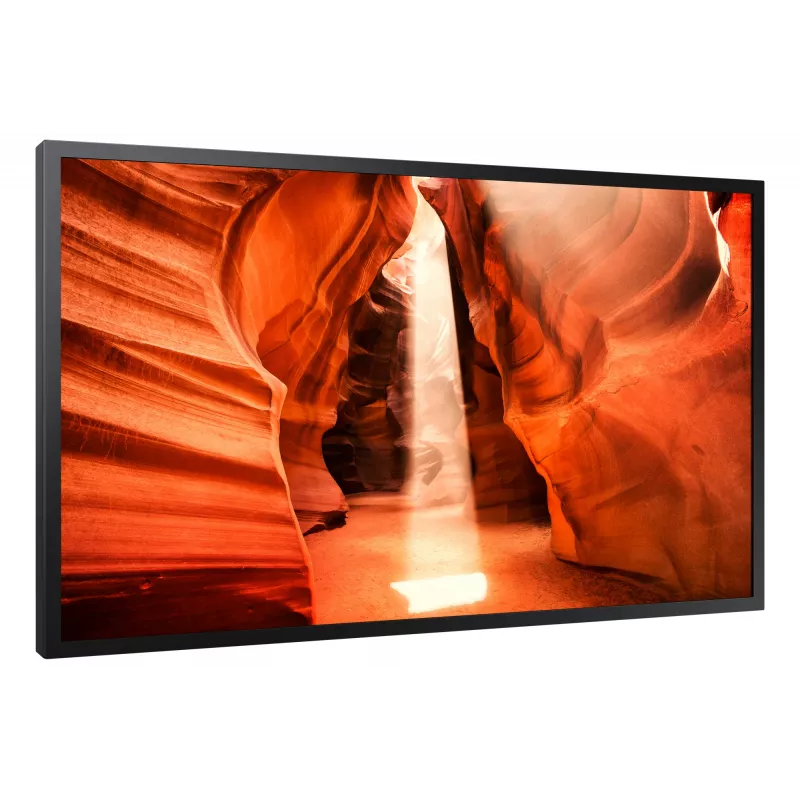 Samsung OM55N-S Digital signage flat panel 139.7 cm (55 inch) LCD Wi-Fi 4000 cd/m² Full HD Black Built-in processor Tizen 5.0