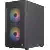 Aerocool HEXFORMBKV2 Micro ATX PC Case 3 Fans FRGB Black
