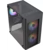 Aerocool HEXFORMBKV2 Micro ATX PC Case 3 Fans FRGB Black