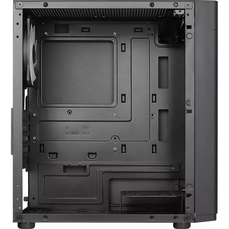 Aerocool HEXFORMBKV2 Micro ATX PC Case 3 Fans FRGB Black