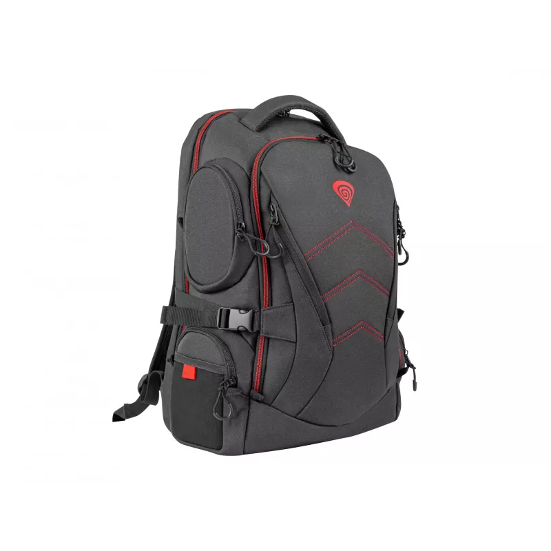 GENESIS Pallad 550 43.9 cm (17.3 inch) Backpack Black, Red