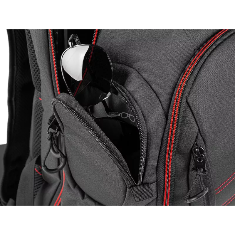 GENESIS Pallad 550 43.9 cm (17.3 inch) Backpack Black, Red