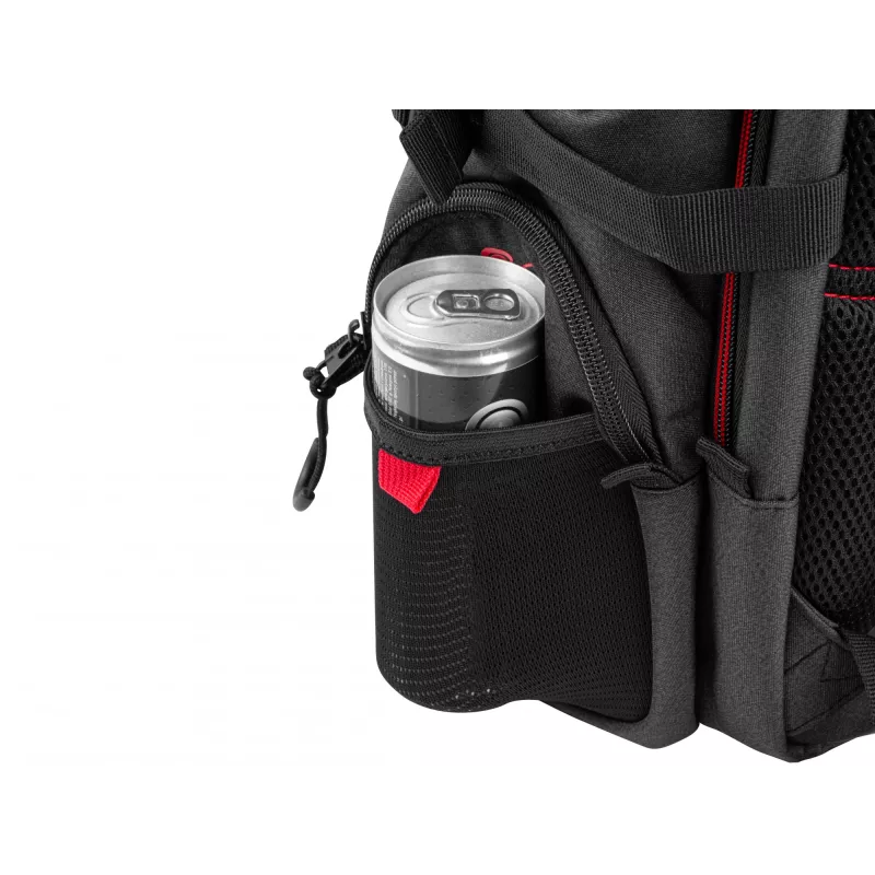 GENESIS Pallad 550 43.9 cm (17.3 inch) Backpack Black, Red