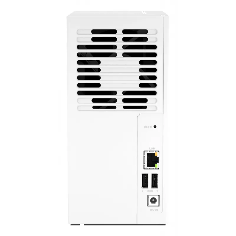 QNAP TS-233 NAS/storage server Tower ARM Cortex-A55 2 GB 0 TB QNAP QTS White