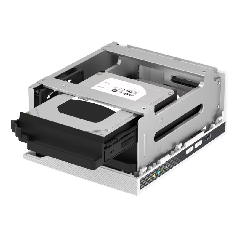 QNAP TS-233 NAS/storage server Tower ARM Cortex-A55 2 GB 0 TB QNAP QTS White