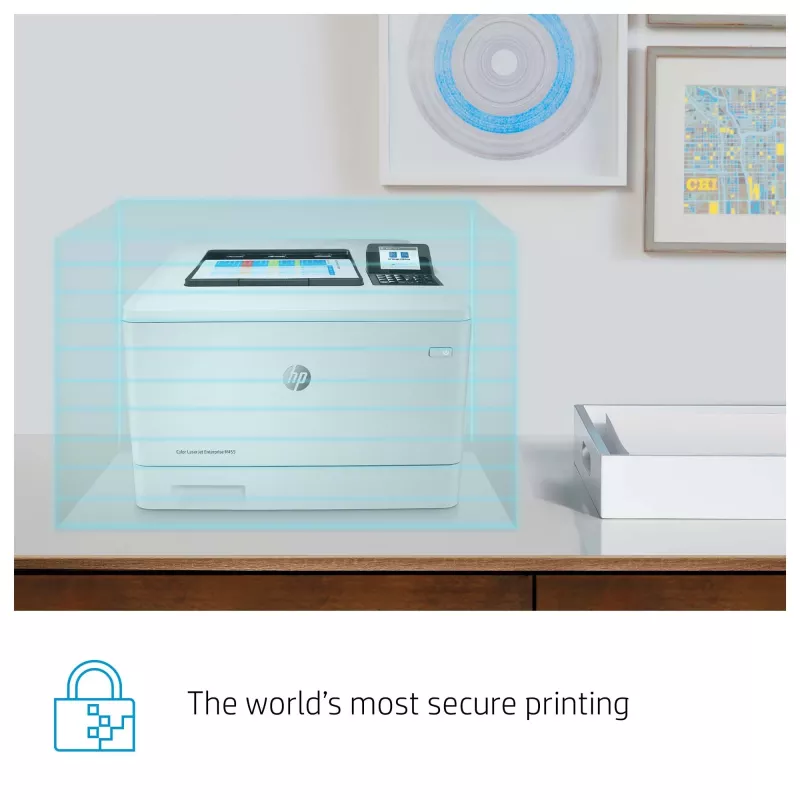 HP Color LaserJet Enterprise M455dn, Laser, Colour, 600 x 600 DPI, A4, 27 ppm, Duplex printing