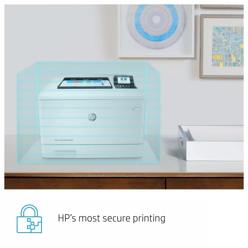 HP Color LaserJet Enterprise M455dn, Laser, Colour, 600 x 600 DPI, A4, 27 ppm, Duplex printing