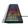 GENESIS Rhod 300 RGB keyboard Gaming USB QWERTY English Black