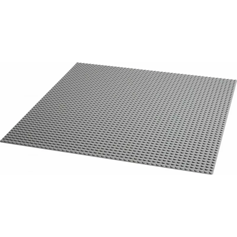 LEGO building plate 11024 — Classic gray base plate 48x48 studs (380 × 380 mm)
