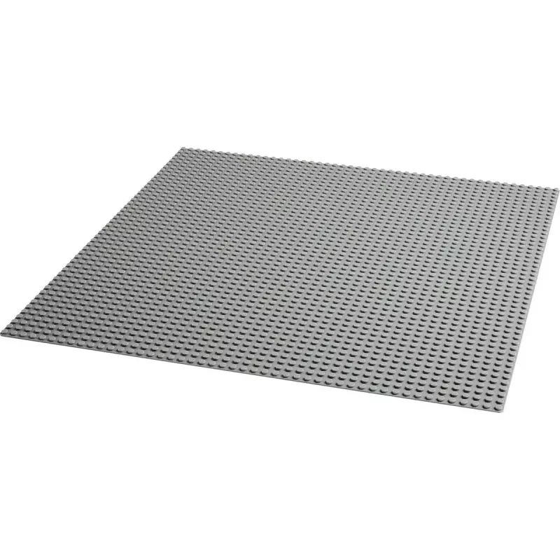 LEGO building plate 11024 — Classic gray base plate 48x48 studs (380 × 380 mm)