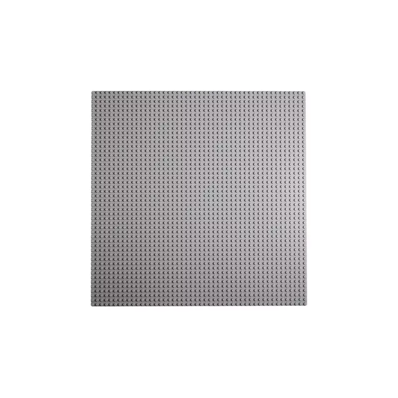 LEGO building plate 11024 — Classic gray base plate 48x48 studs (380 × 380 mm)