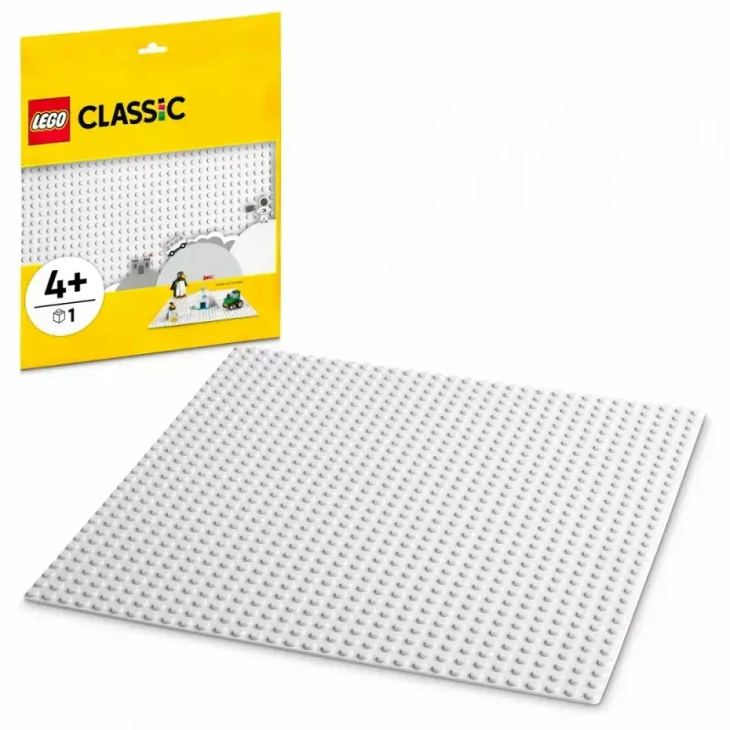 Building plate LEGO 11026 — baseplate 32x32 studs, white