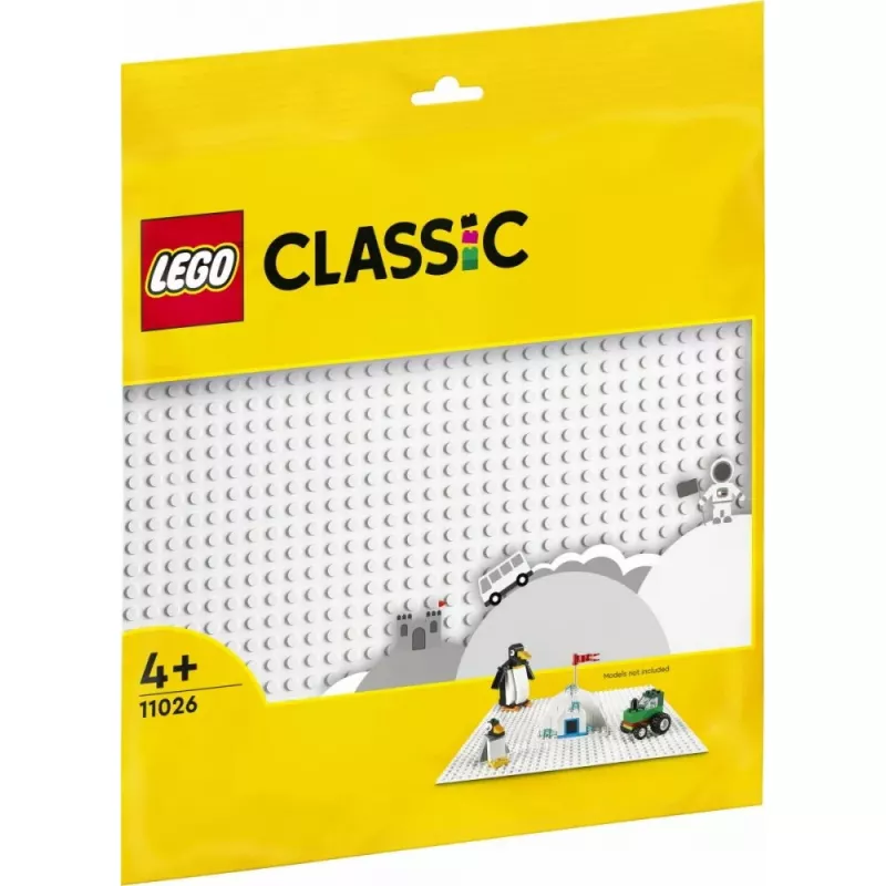 Building plate LEGO 11026 — baseplate 32x32 studs, white