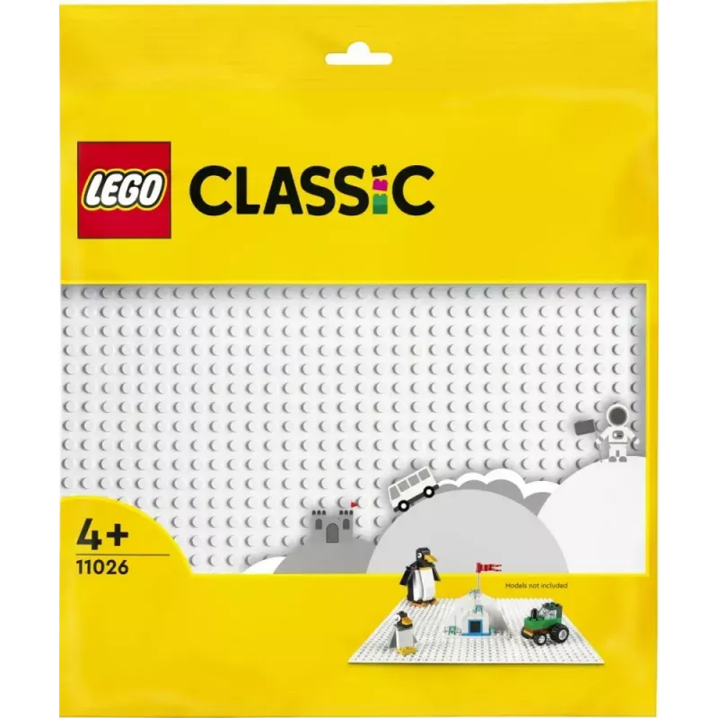 Building plate LEGO 11026 — baseplate 32x32 studs, white