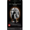 Construction toy LEGO Mandalorian Helmet 75328 — Star Wars display model, collectible build, 584 pieces, age 18+