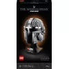 Construction toy LEGO Mandalorian Helmet 75328 — Star Wars display model, collectible build, 584 pieces, age 18+