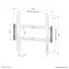 Neomounts WL30-550BL14 TV mount wall 40-75 inch - ultra-flat - easy install