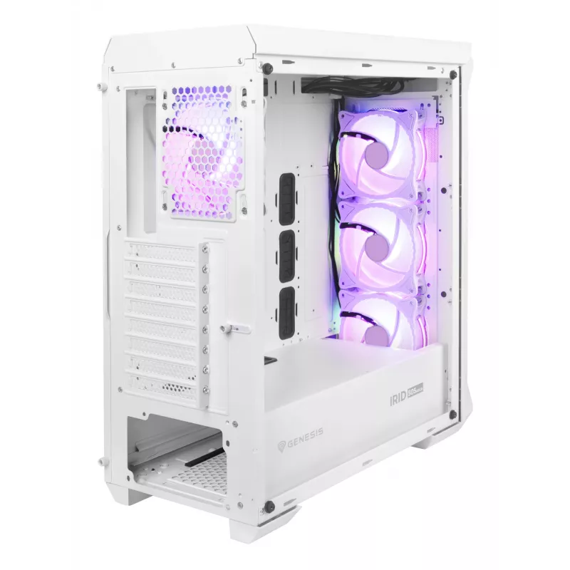 GENESIS Irid 505 ARGB Midi Tower White