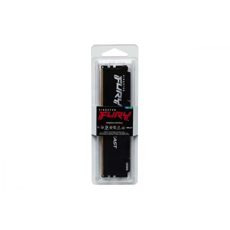 Kingston Technology FURY Beast 32GB 5200MT/s DDR5 CL40 DIMM Black