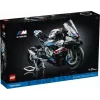 LEGO Technic motorcycle model BMW M1000RR 42130 with detailed engine and working suspension