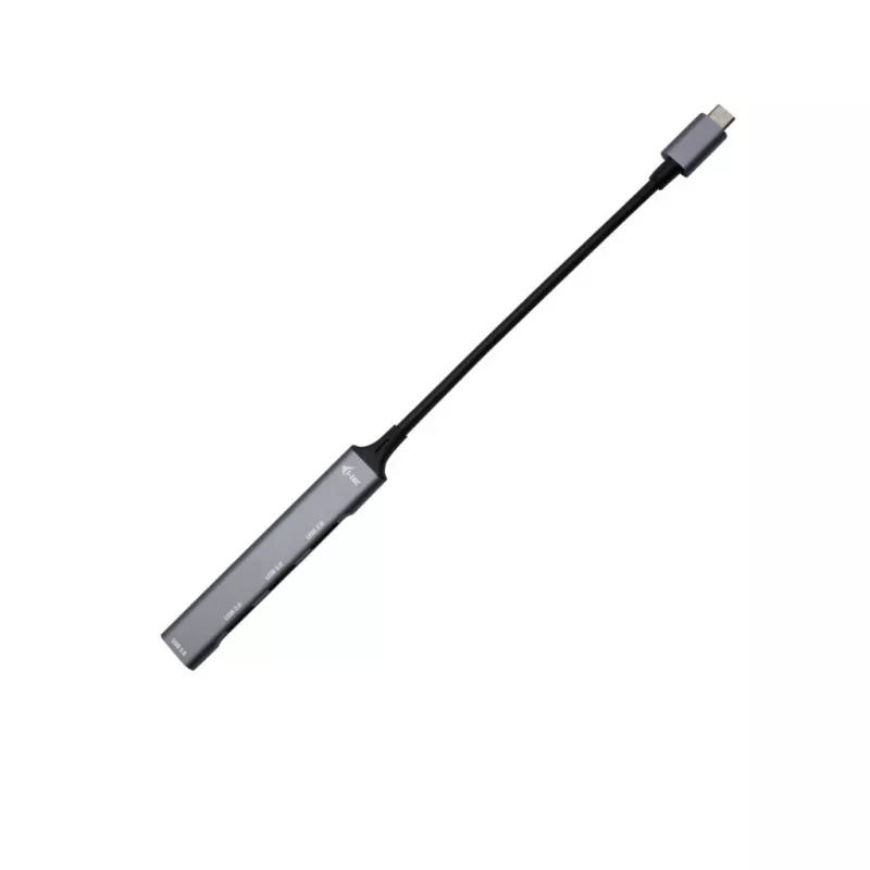 i-tec Metal USB-C HUB 1x USB 3.0 + 3x USB 2.0, USB 3.2 Gen 1 (3.1 Gen 1) Type-C, USB 2.0, USB 3.2 Gen 1 (3.1 Gen 1) Type-A, Metallic, Metal, 0.19 m, Android