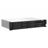 QNAP TS-873AEU-4G NAS/storage server Rack (2U) Ryzen Embedded V1500B 4 GB DDR4 0 TB QuTS hero Black