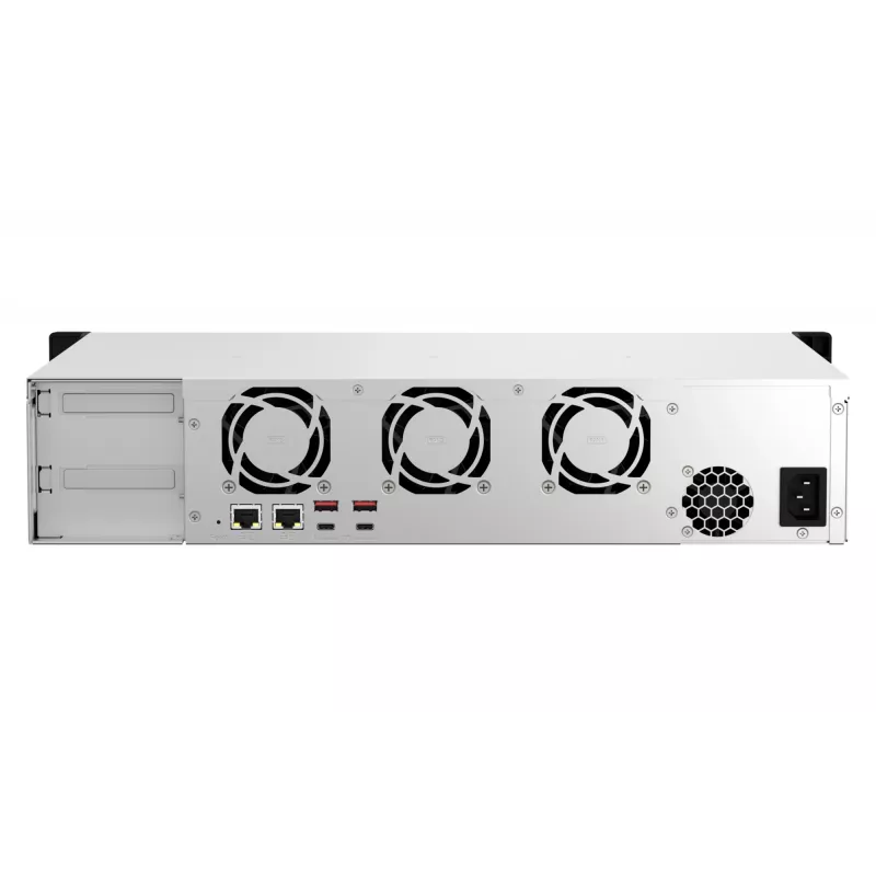 QNAP TS-873AEU-4G NAS/storage server Rack (2U) Ryzen Embedded V1500B 4 GB DDR4 0 TB QuTS hero Black