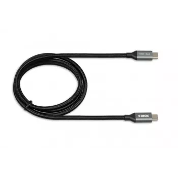 USB-C to USB-C cable IBOX IKUMTC31G2 USB 3.2 Gen 2, 1 m, black