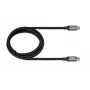 USB-C to USB-C cable IBOX IKUMTC31G2 USB 3.2 Gen 2, 1 m, black