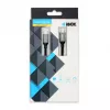 USB-C to USB-C cable IBOX IKUMTC31G2 USB 3.2 Gen 2, 1 m, black