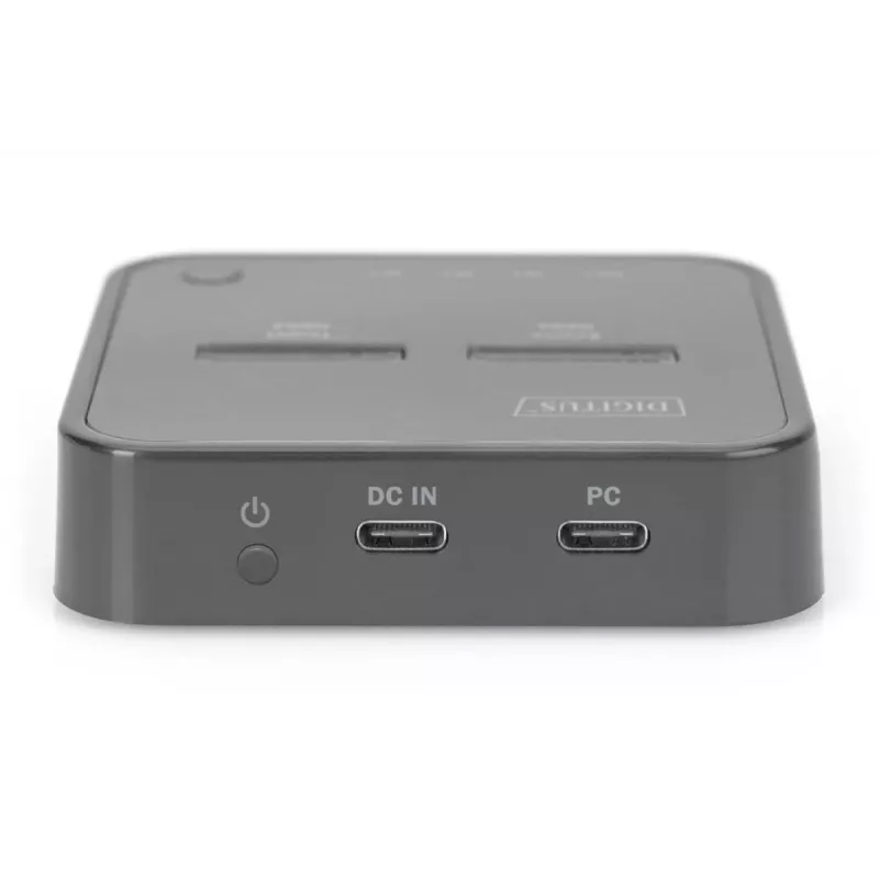 Digitus Dual M.2 NVMe SSD Docking Station USB-C Offline Clone Function