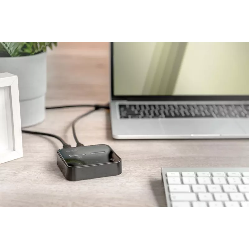 Digitus Dual M.2 NVMe SSD Docking Station USB-C Offline Clone Function