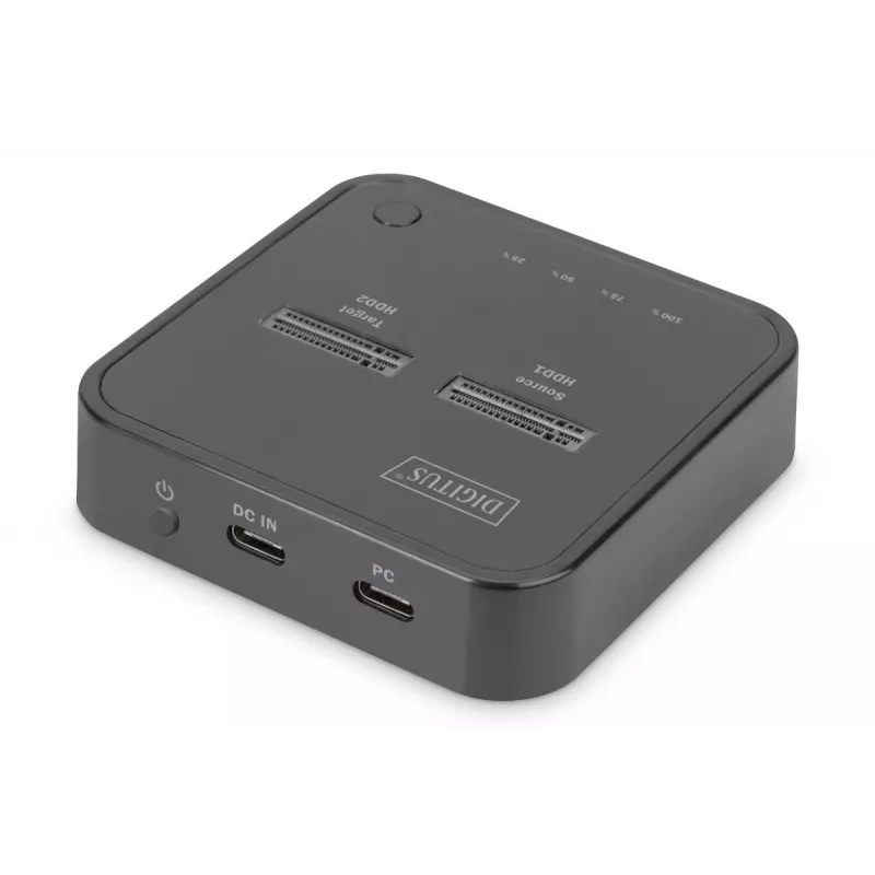 Digitus Dual M.2 NVMe SSD Docking Station USB-C Offline Clone Function