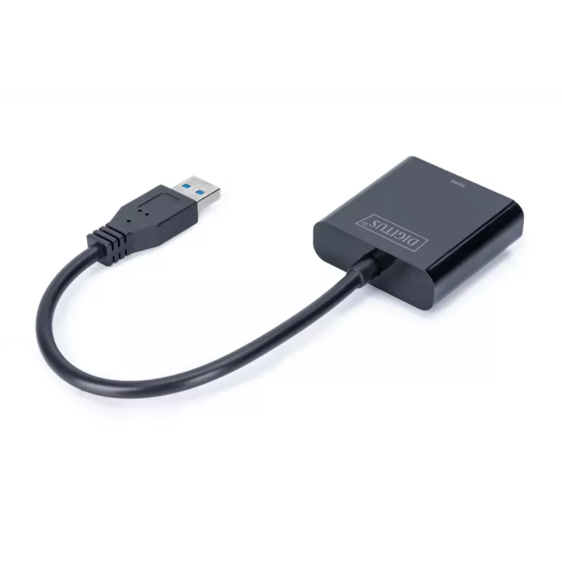 DIGITUS USB 3.0 to HDMI Adapter Input USB, Output HDMI Resolution up to 1080p
