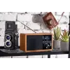 Portable radio Adler AD 1184 with DAB+/FM/AM digital tuner, Bluetooth 5.0, 15W, SD/USB, alarm clock, black/wood